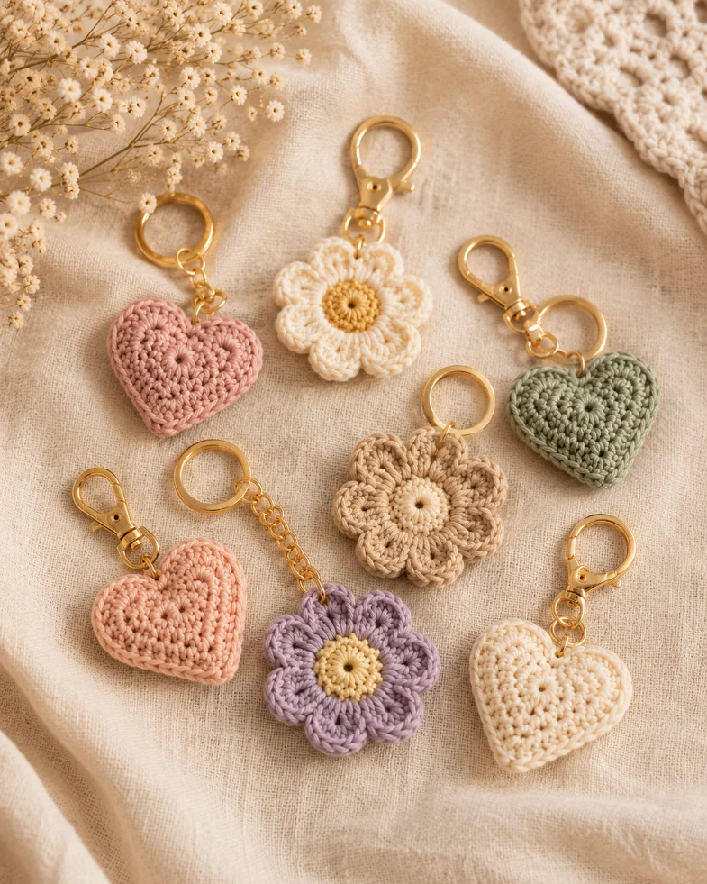 Best Small Crochet Projects for Beginners 8 small crochet keychain ideas for beginners